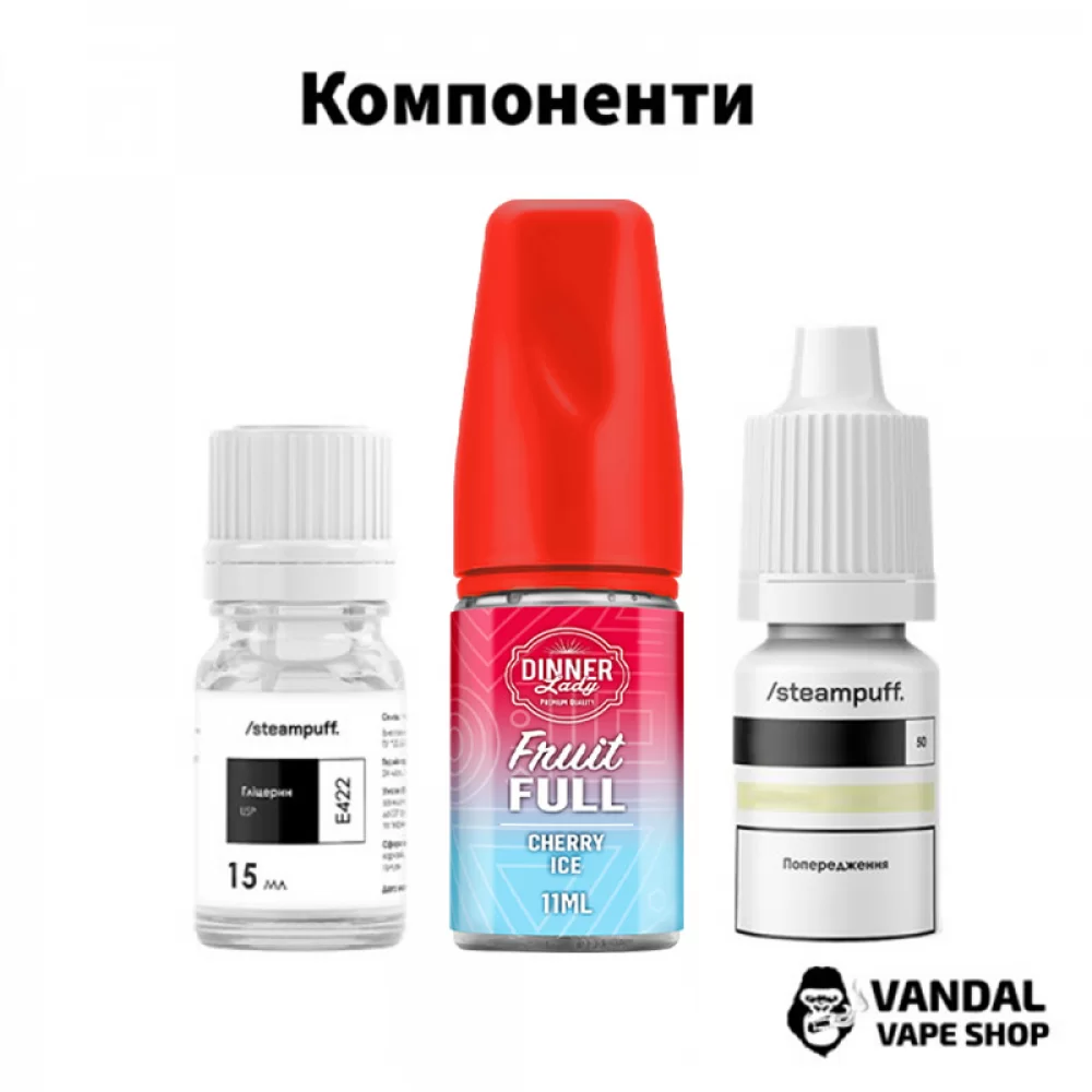 FLAVOR☆極美品☆3フル Набори для самозамісу Dinner Lady Fruit Full 30 мл 30/50 мг - Blue